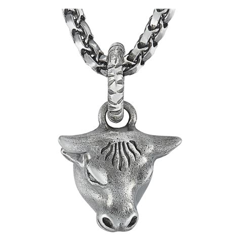 bull necklace gucci|gucci anger forest bull.